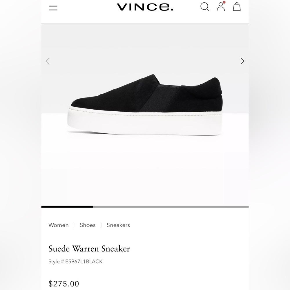 Vince Suede Warren Sneaker